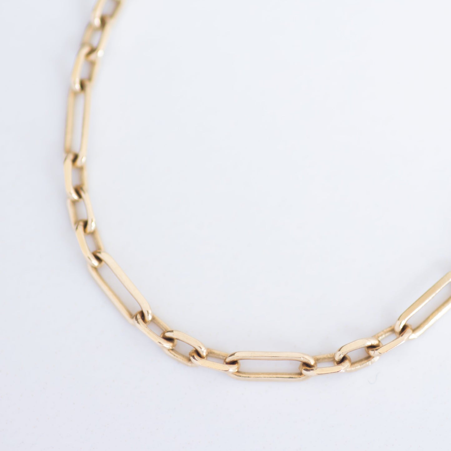 Chunky Link Chain bracelet 14k gold