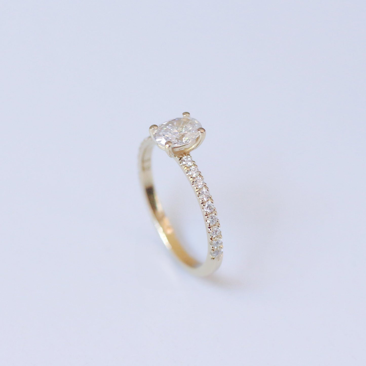 Lab Diamond Engagement ring NO.2 s