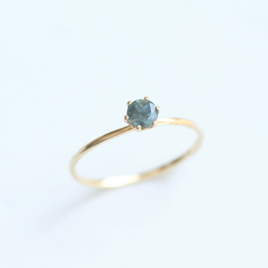 Royal Sapphire ring 14k gold