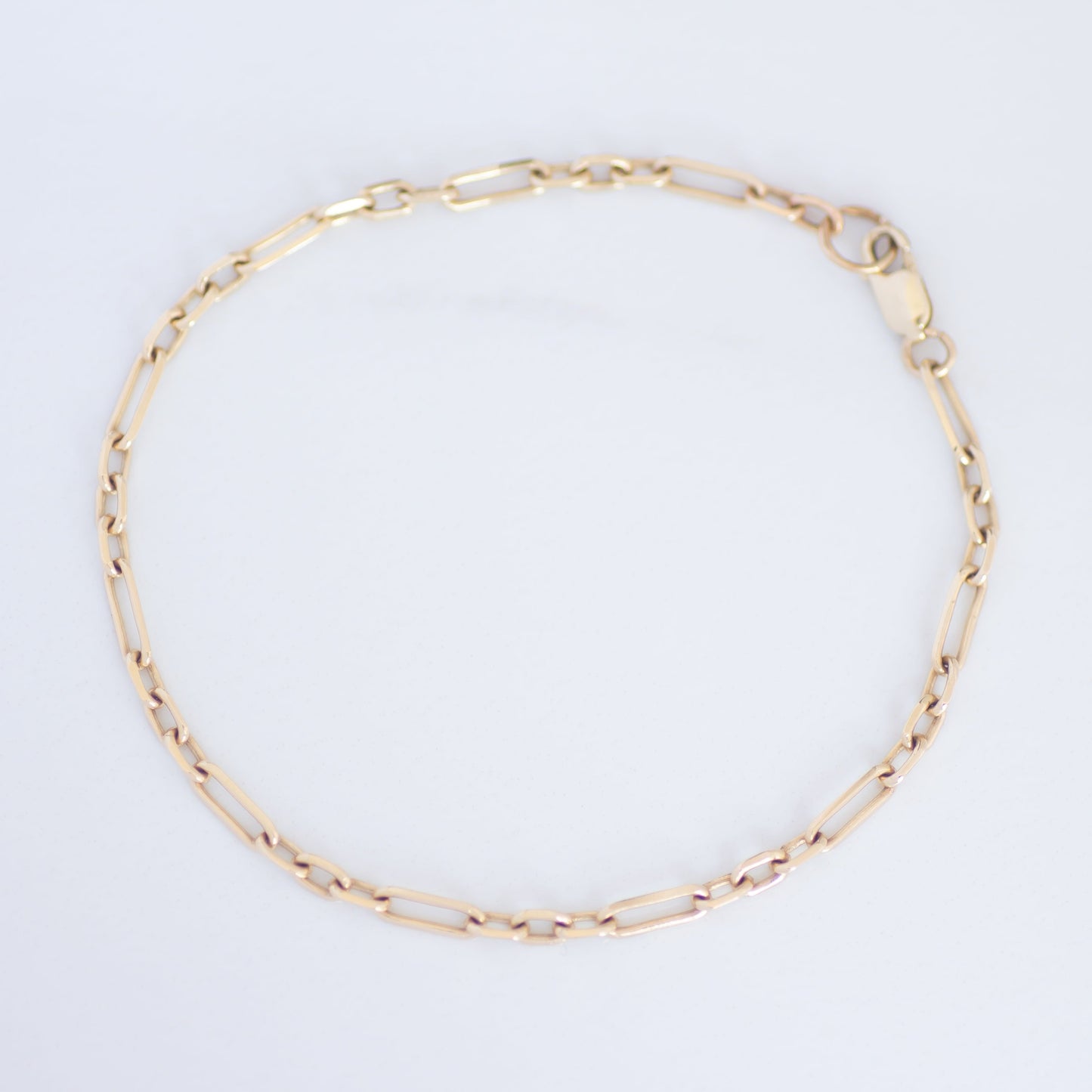 Chunky Link Chain bracelet 14k gold