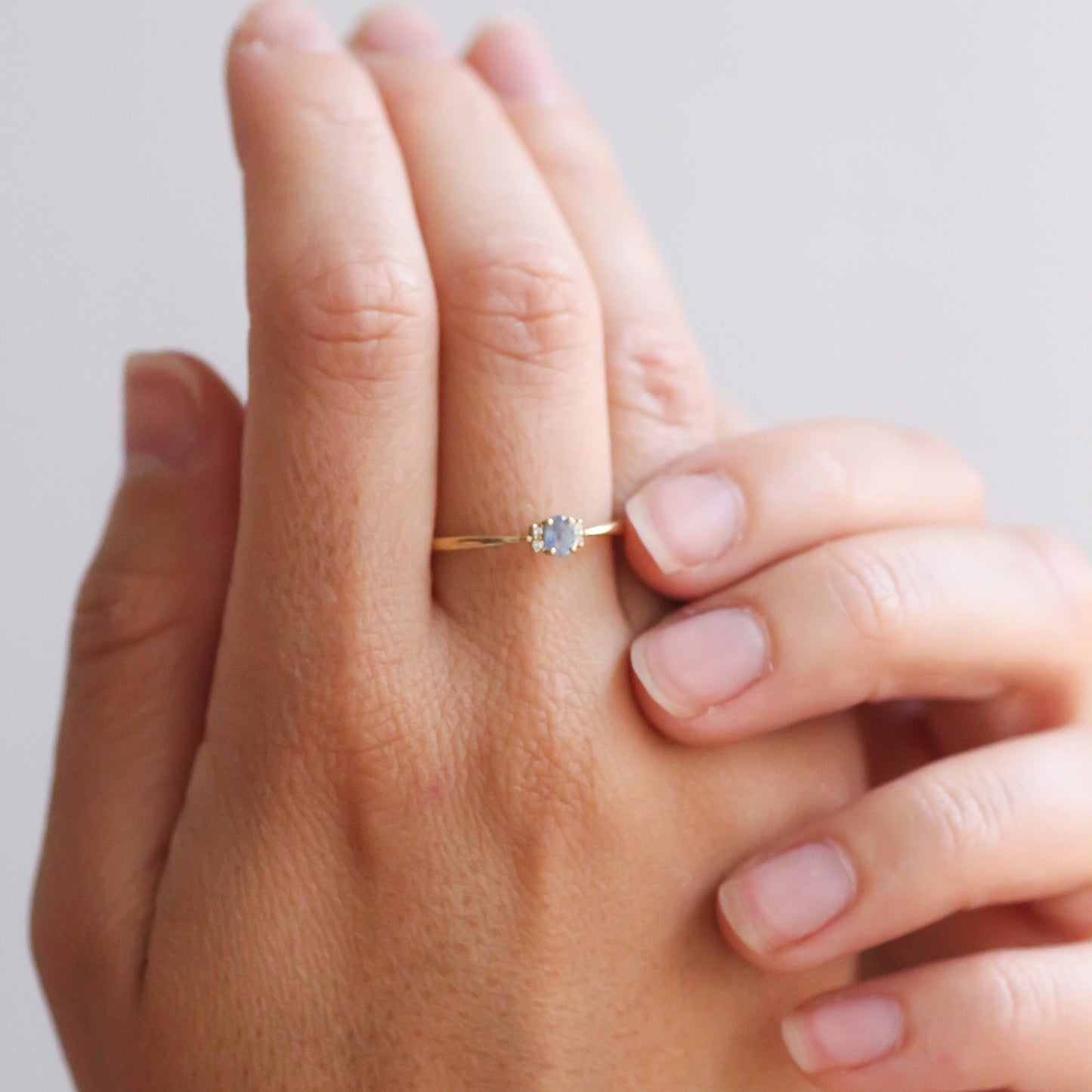 Blue Ivy ring 14k gold