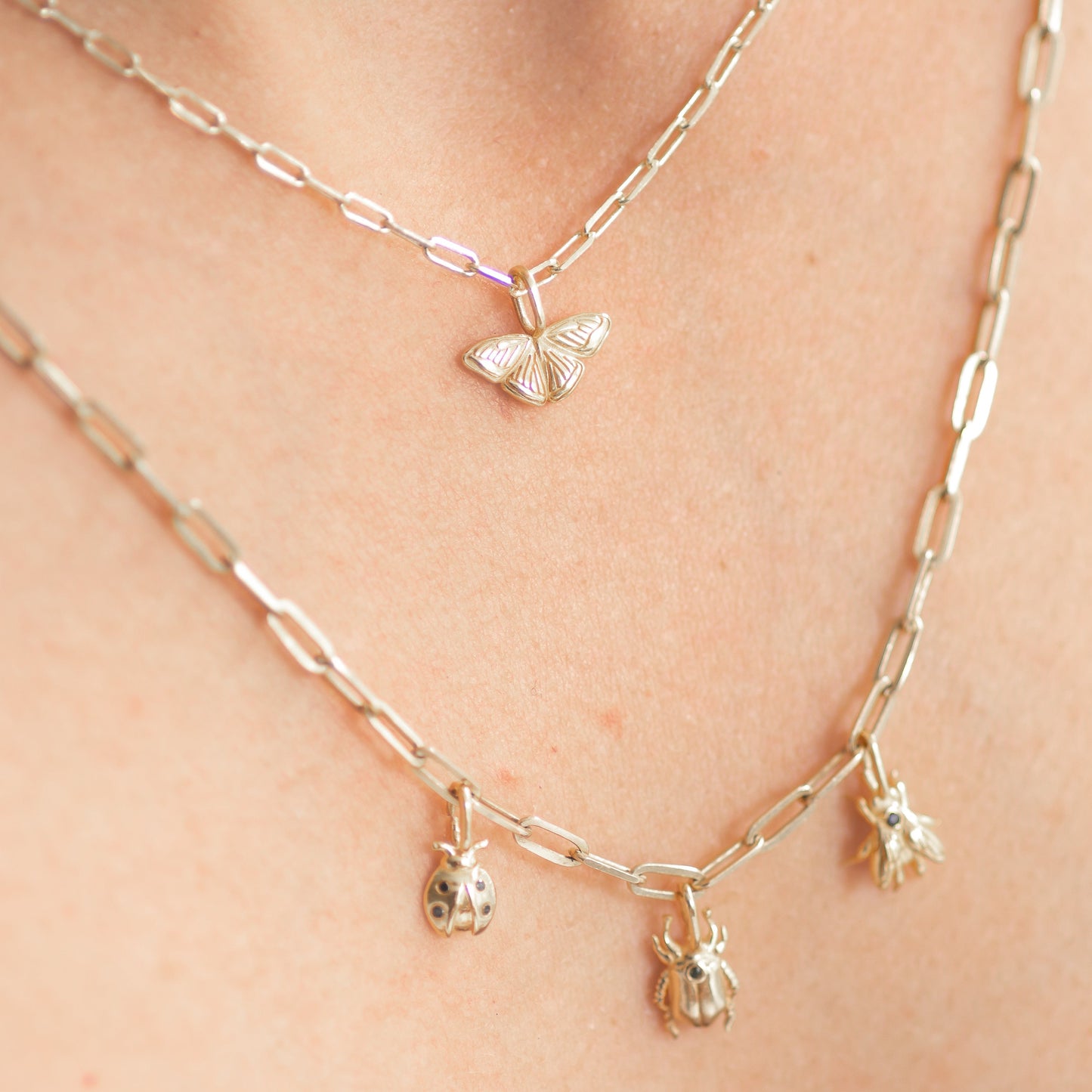 Butterfly Charm 14k gold