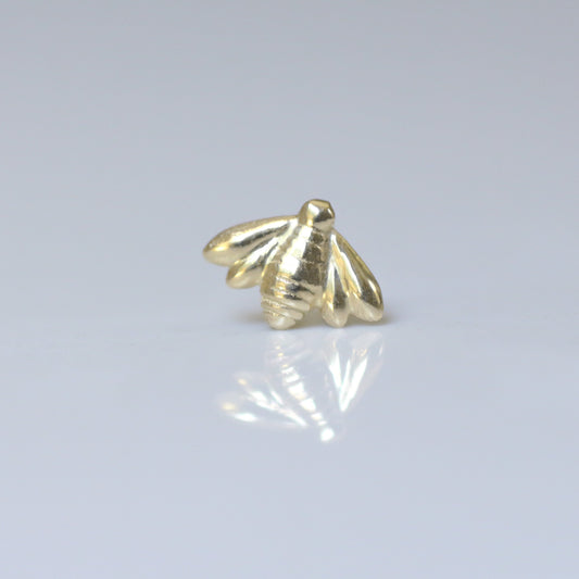 Bee Stud 14k gold