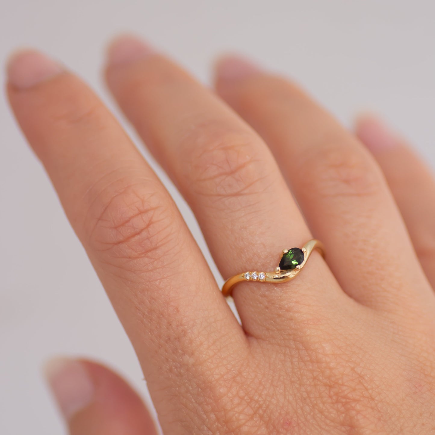 Willow ring 14k gold