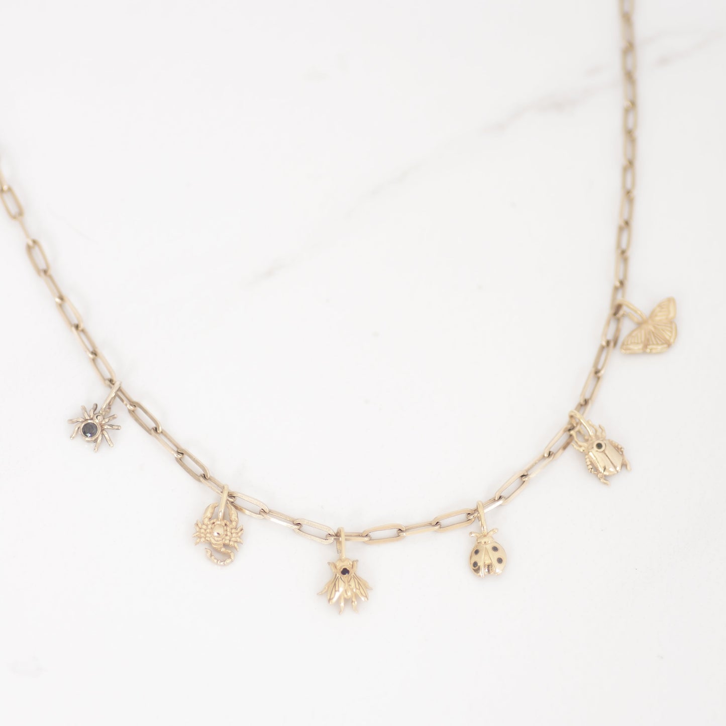 Ladybug Charm 14k gold