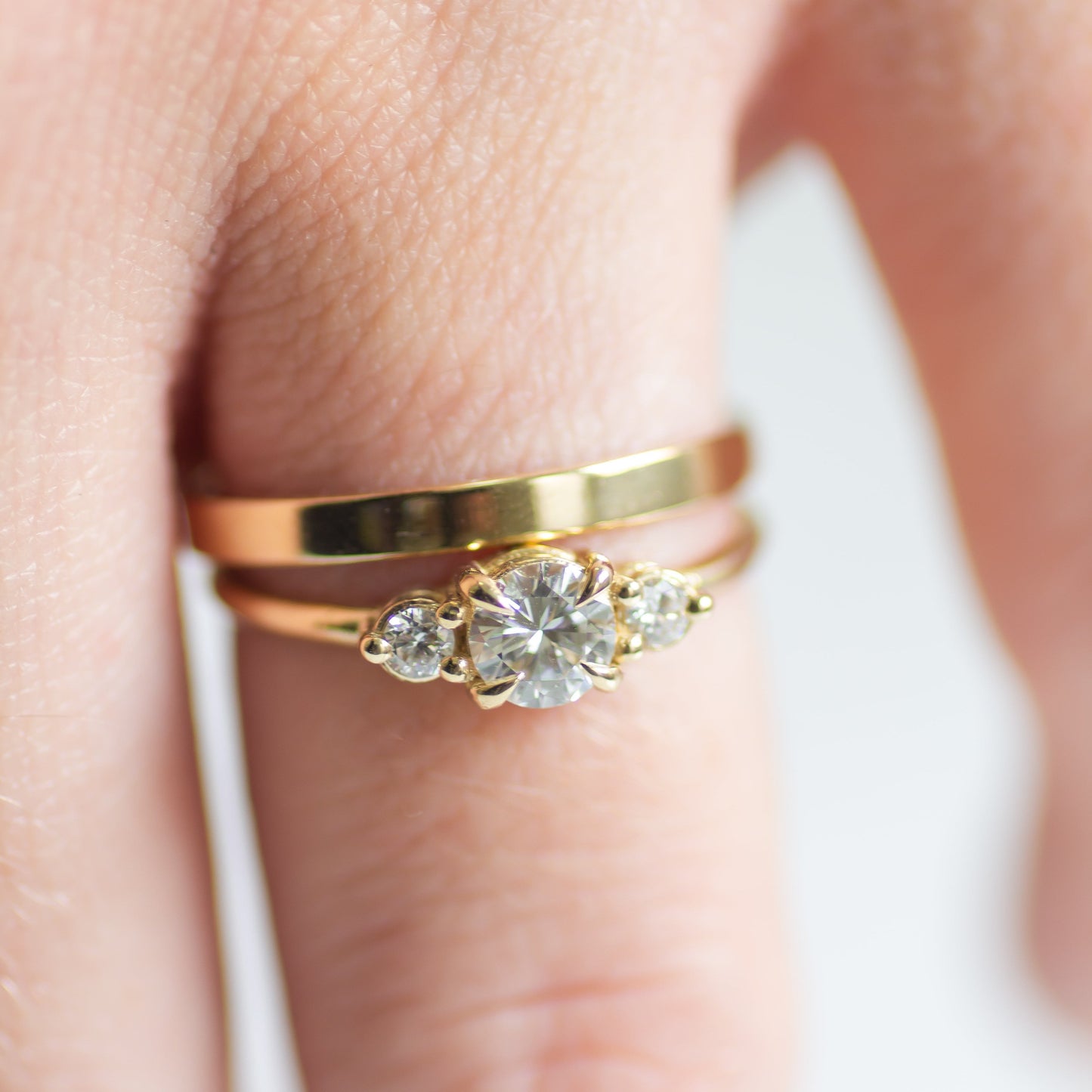 Lab Diamond Engagement ring NO.3