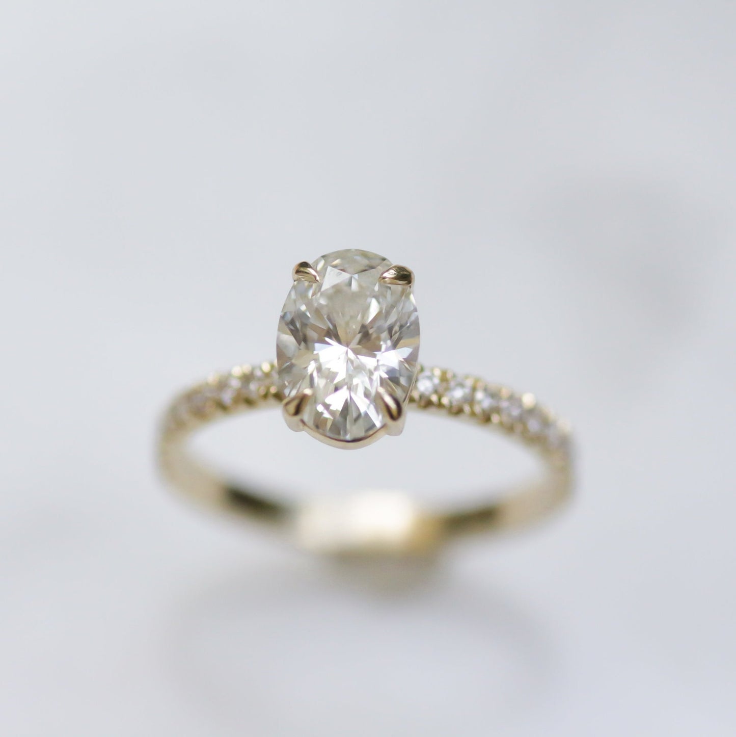 Lab Diamond Engagement ring NO.2 L