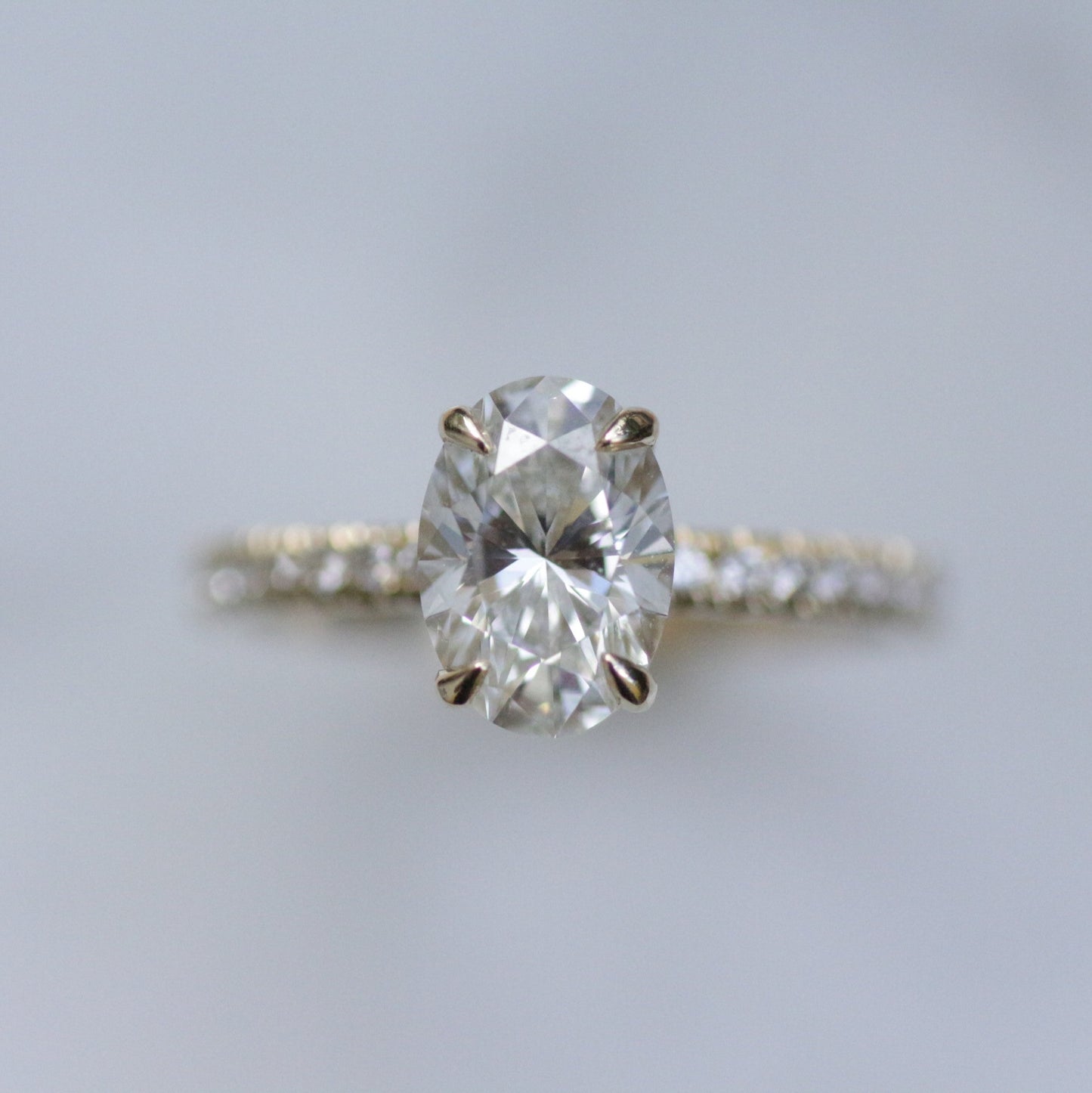 Lab Diamond Engagement ring NO.2 L