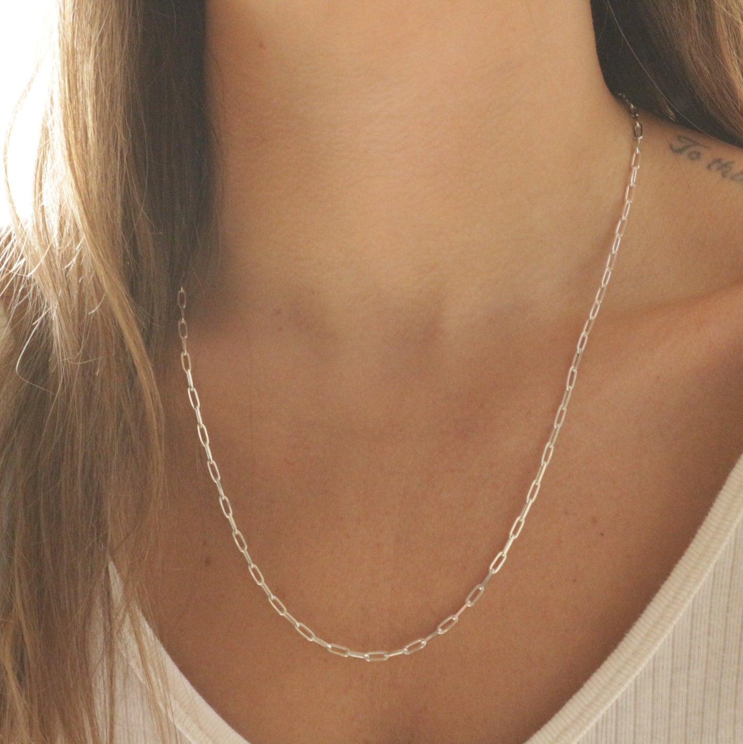 Link Chain Necklace silver