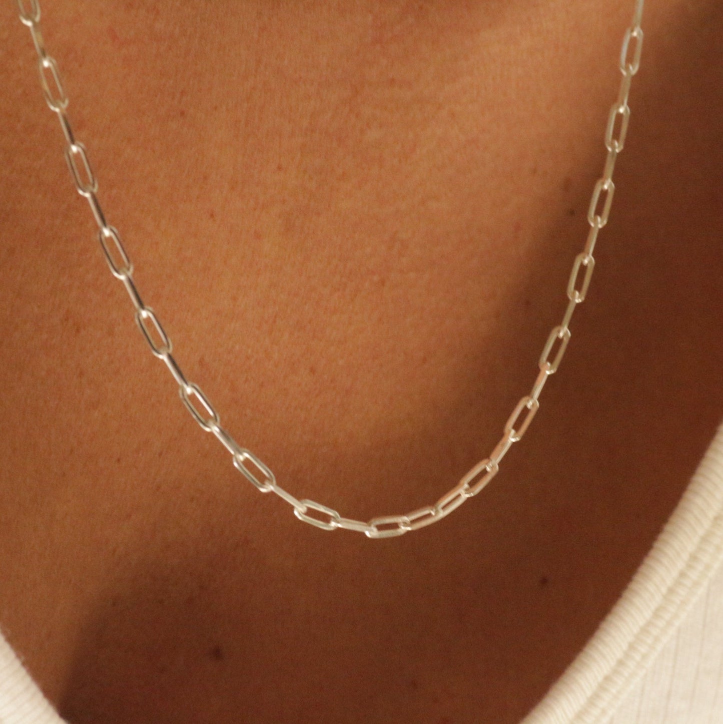 Link Chain Necklace silver