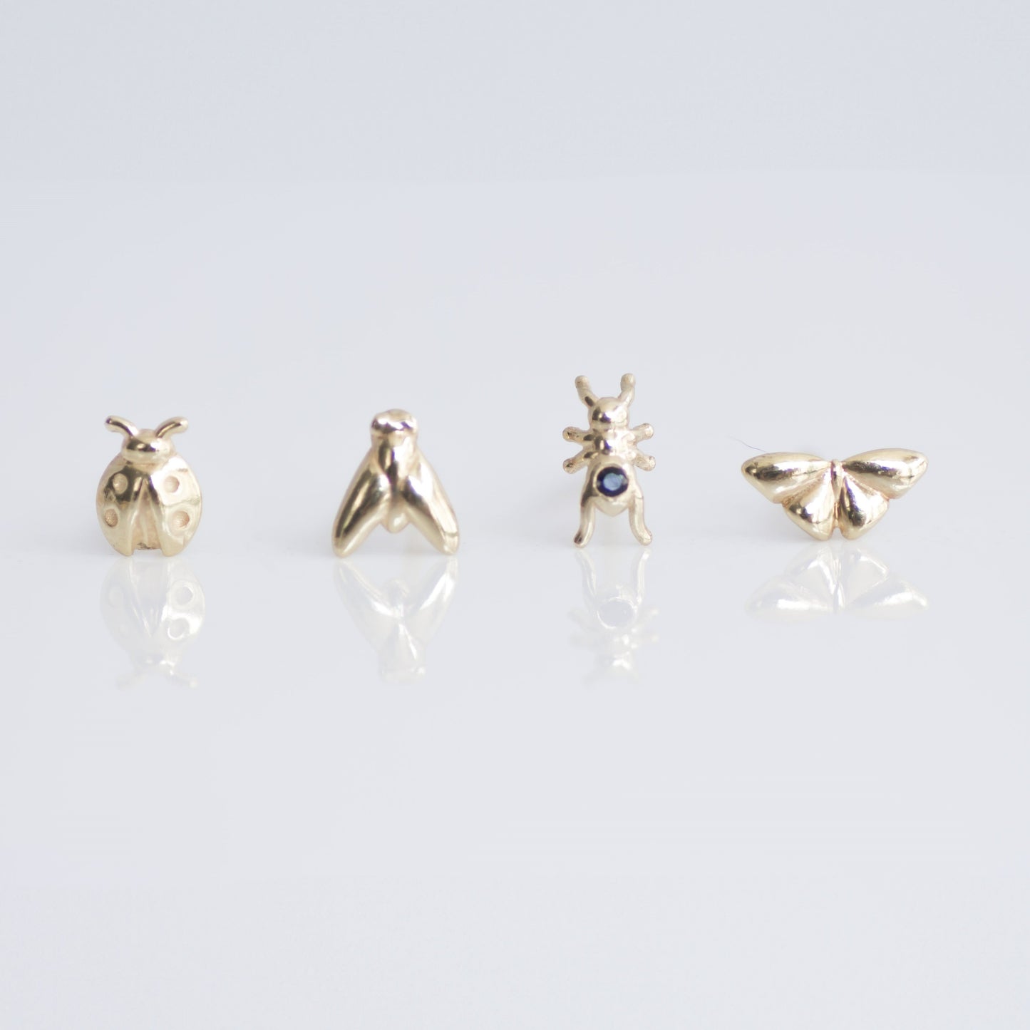 BUGS earring set 14k gold