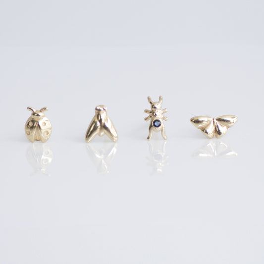 BUGS earring set 14k gold