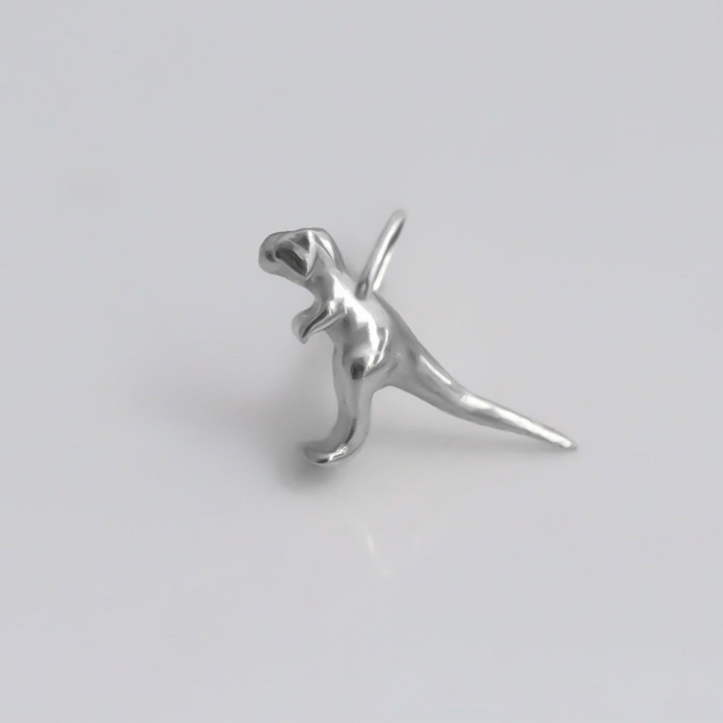 T-Rex Charm silver