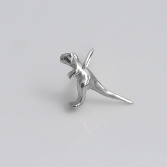 T-Rex Charm silver