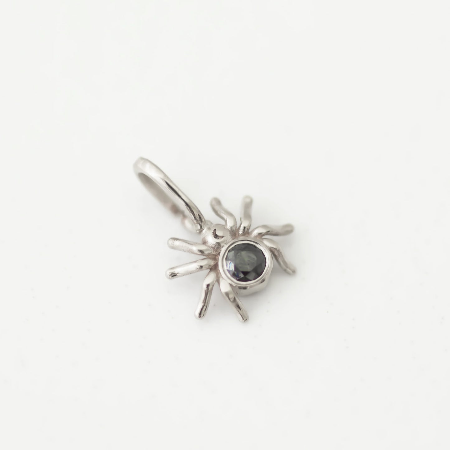 Spider Charm silver