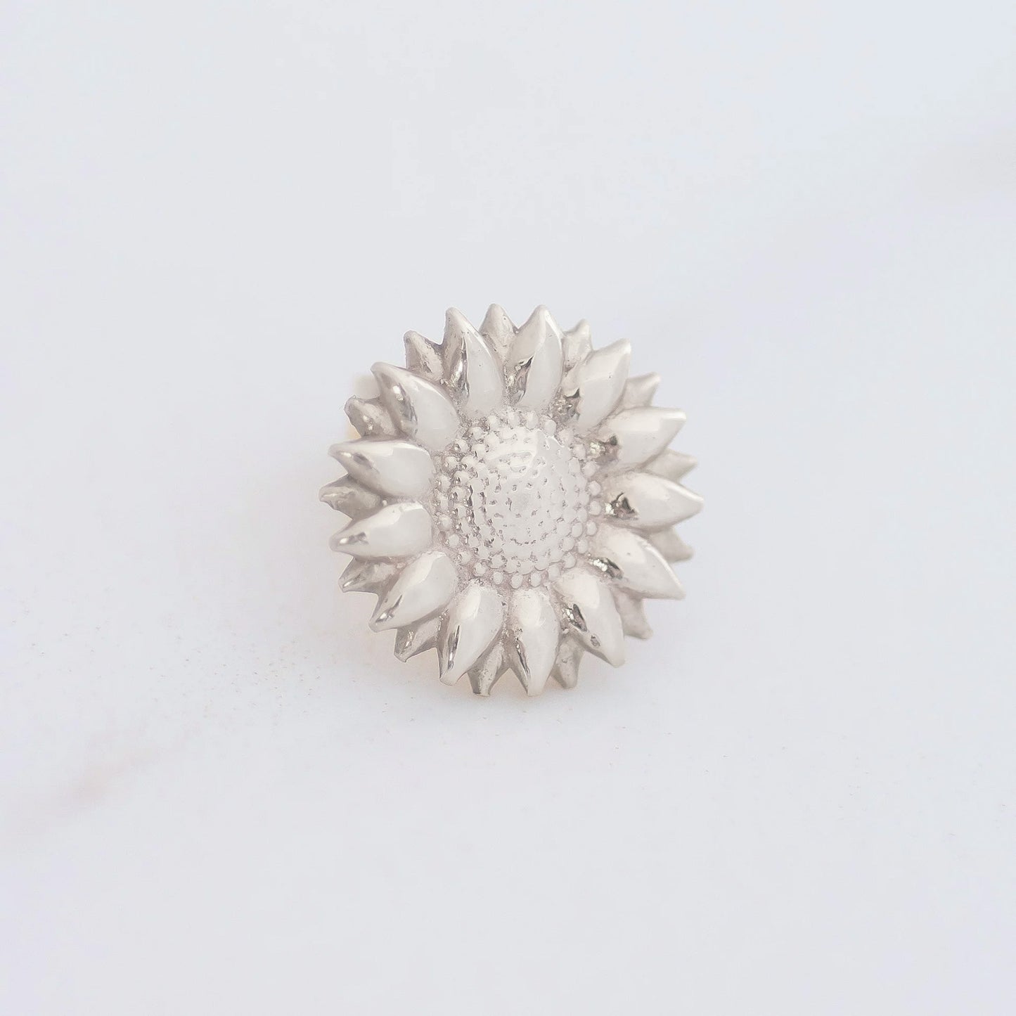 Sunflower Earring silver