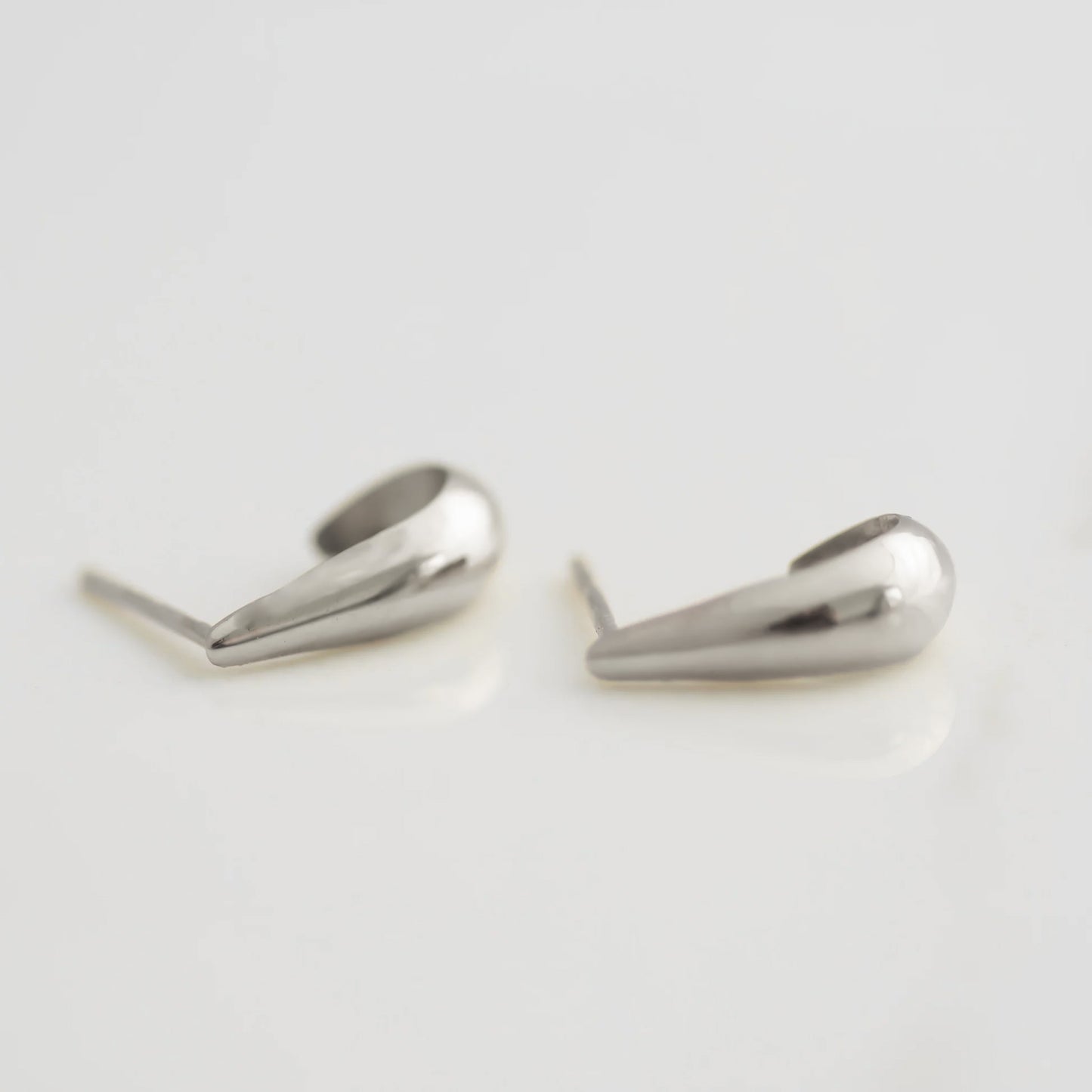 Drop earrings silver