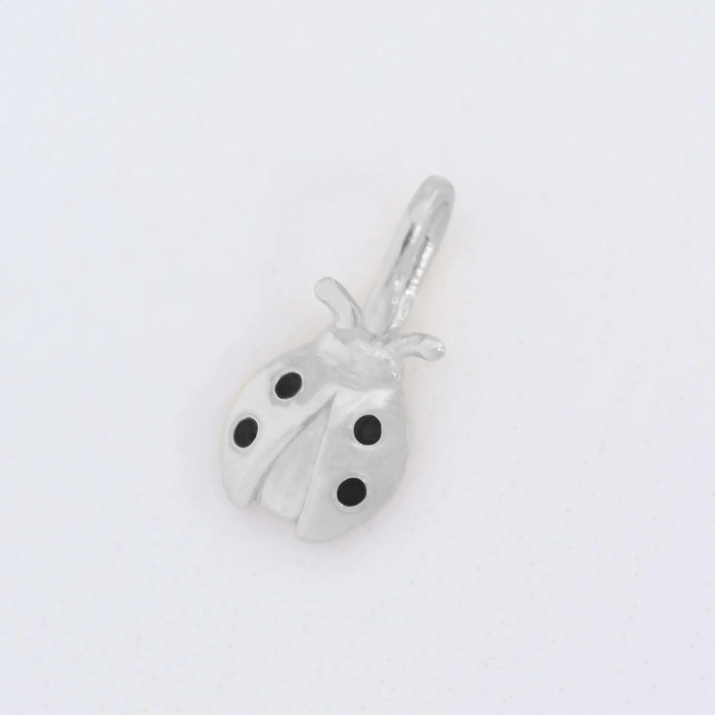 Ladybug Charm silver