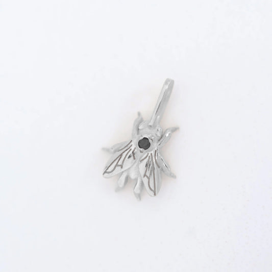 Fly Charm silver