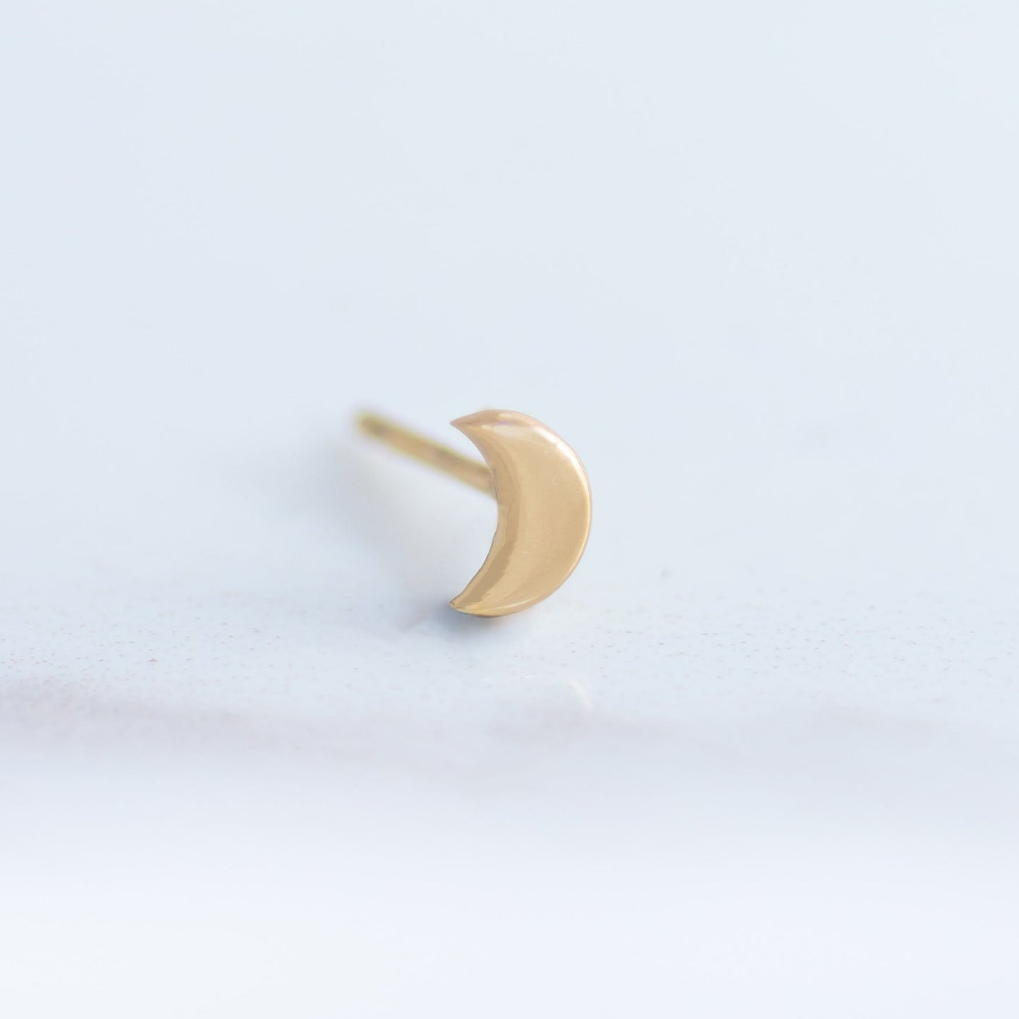 Luna Stud 14k gold