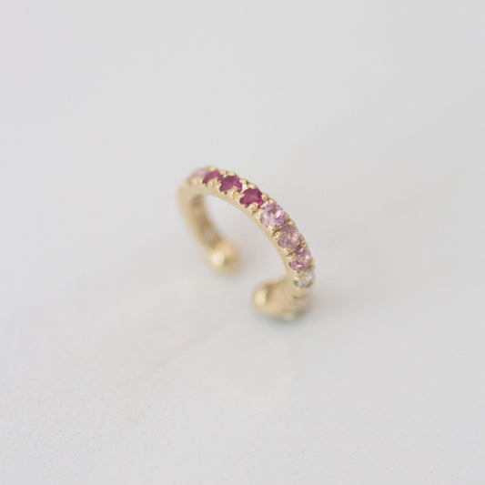 Rose Cuff 14k gold