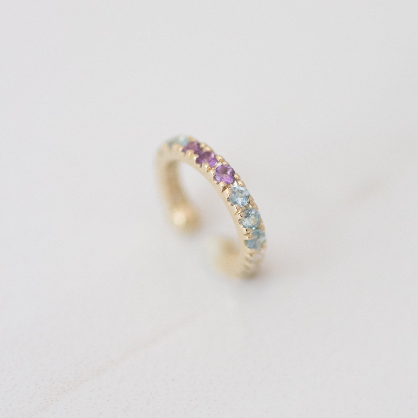 Orchid Cuff 14k gold