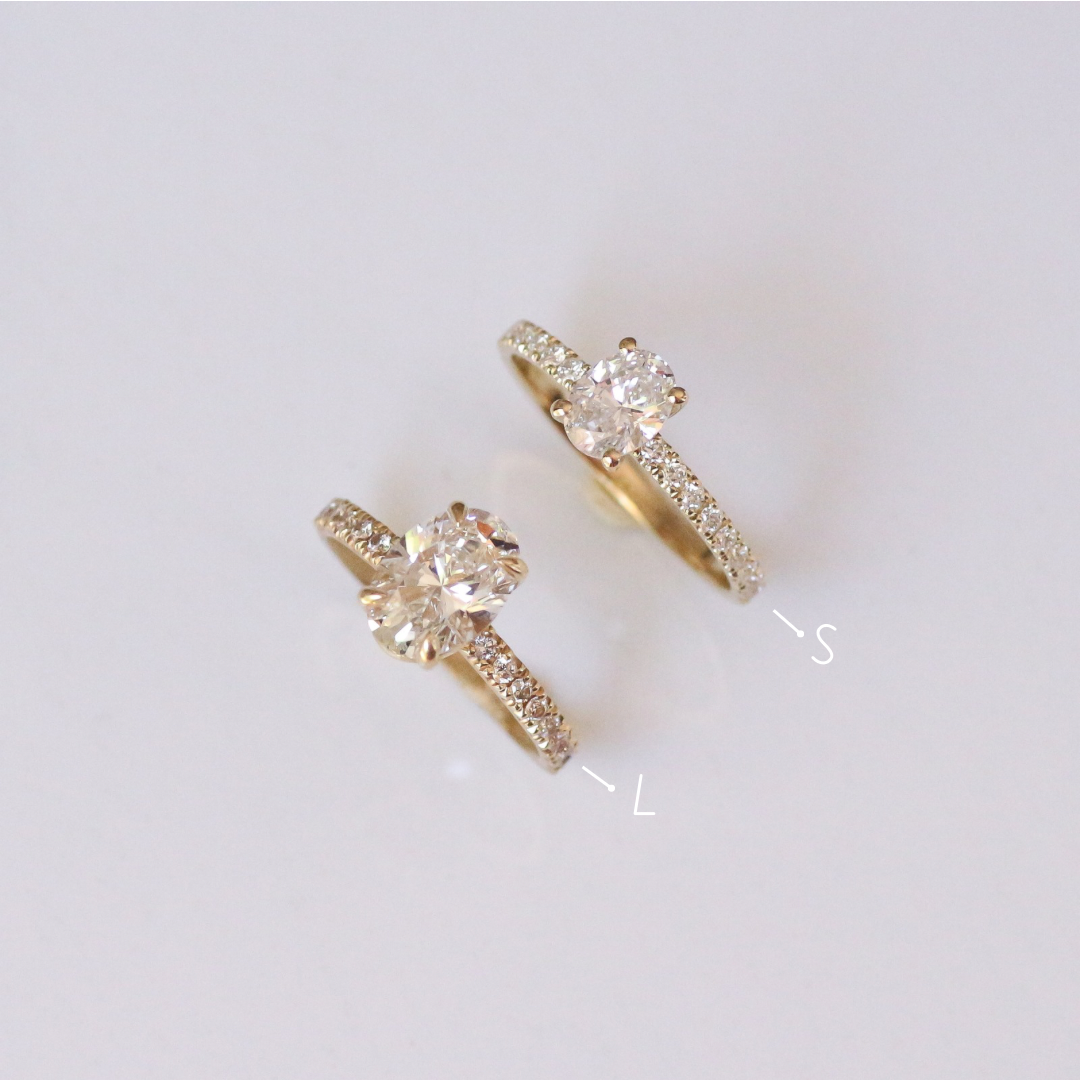 Lab Diamond Engagement ring NO.2 s