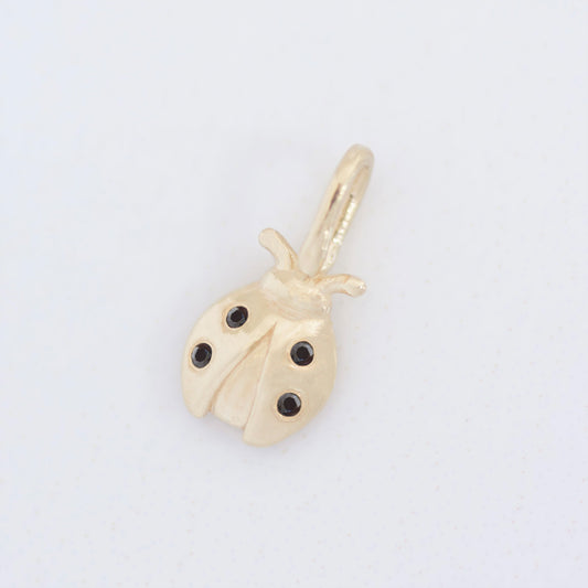 Ladybug Charm 14k gold
