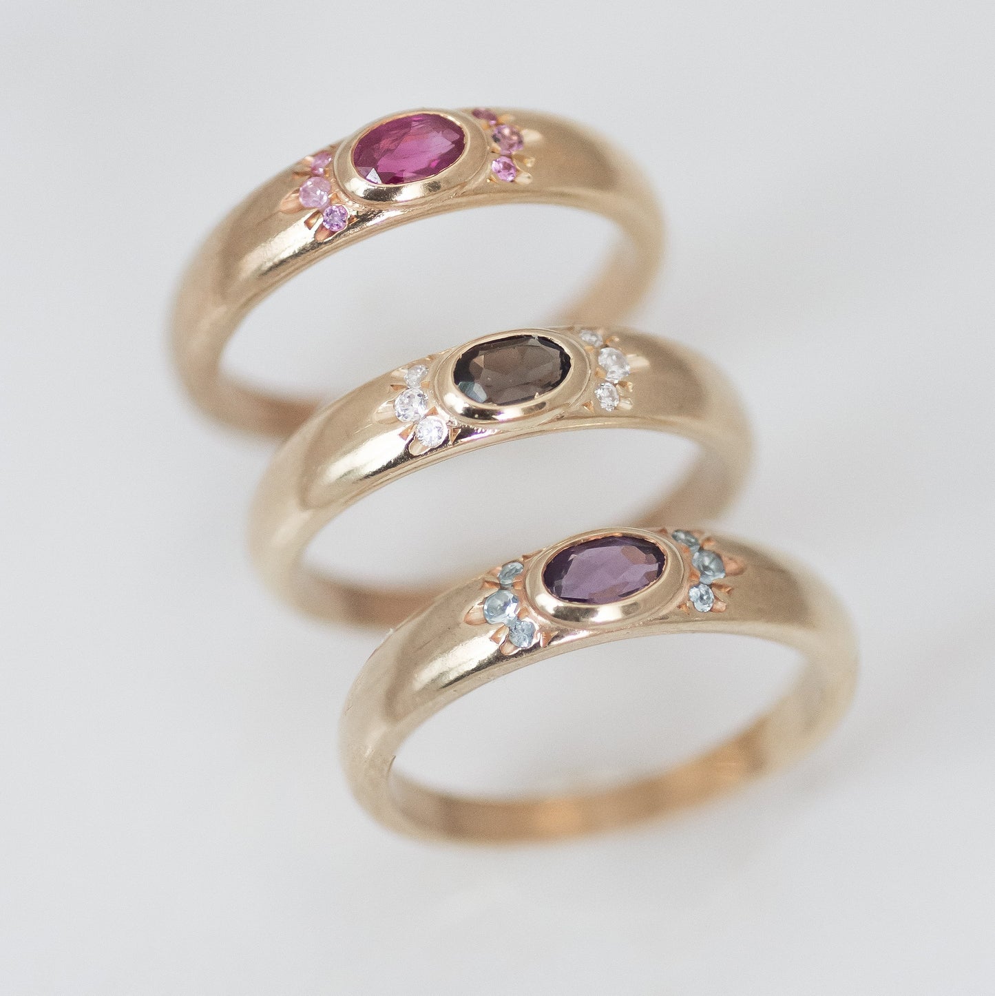 Bombay Sienna ring 14k gold