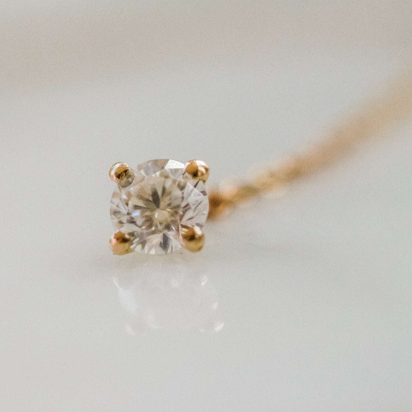 Diamond Snake Earring 14k gold