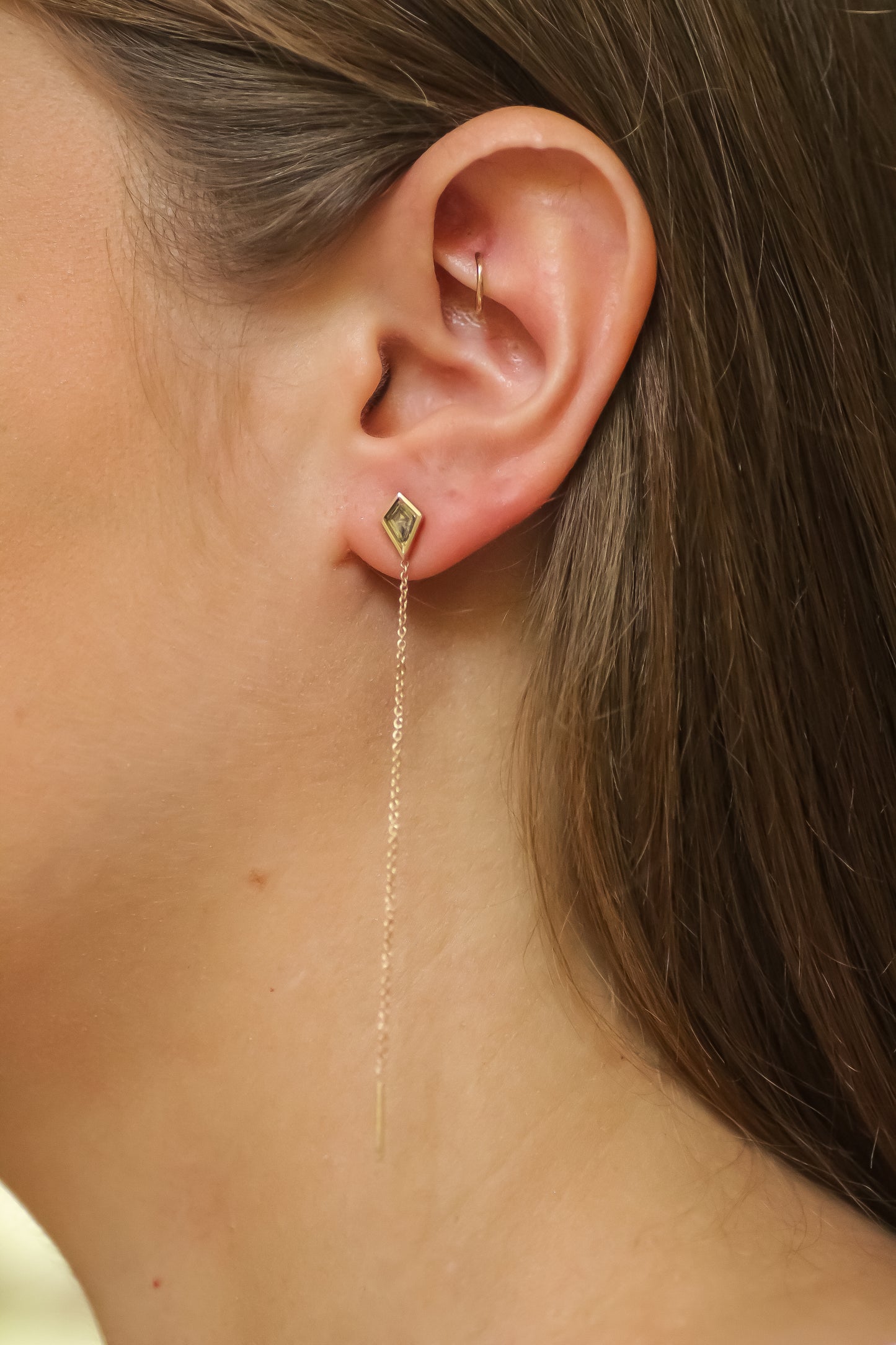 Kite Earring 14k gold