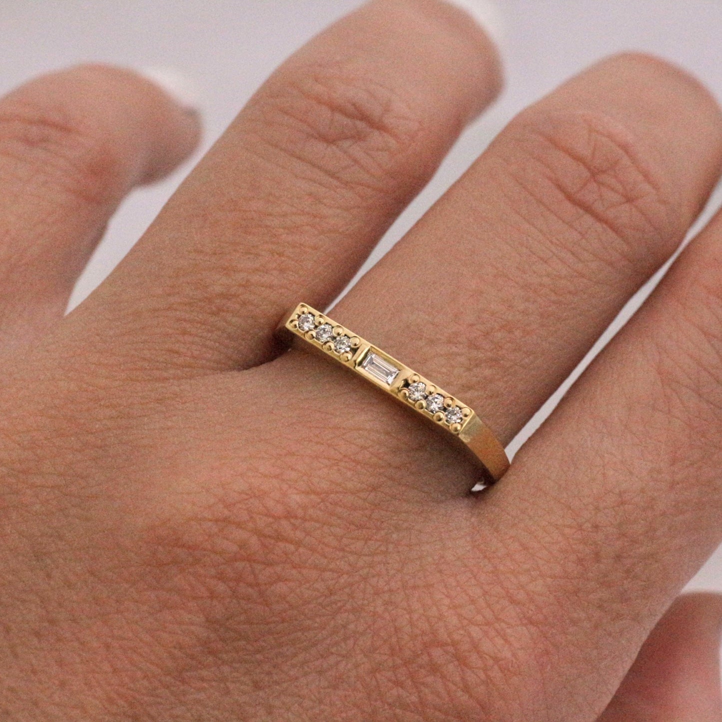 Fantasy Signet ring 14k gold